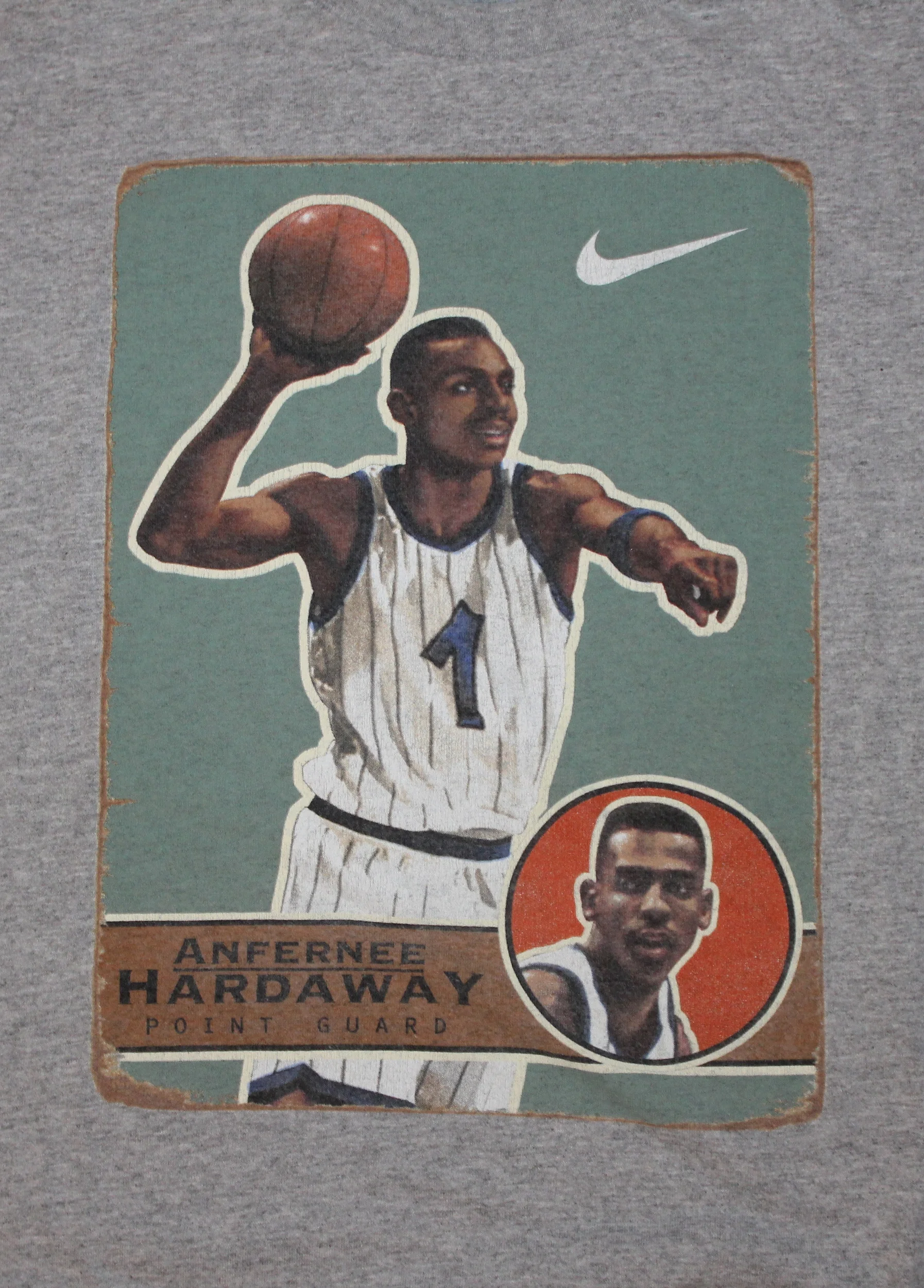 ❮希少☆❯NIKE Tシャツ PENNY 90s リトルペニー NBA VTG Nike Penny Hardaway T-Shirt Black Adult 2XL XXL Made USA 90s